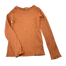 Load image into Gallery viewer, Girls Anko, ribbed cotton long sleeve top, GUC, size 6,  