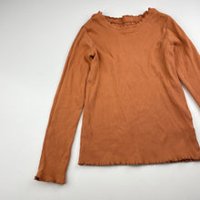 Load image into Gallery viewer, Girls Anko, ribbed cotton long sleeve top, GUC, size 6,  