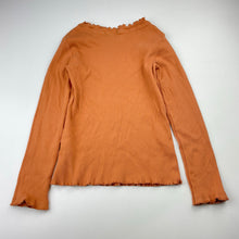Load image into Gallery viewer, Girls Anko, ribbed cotton long sleeve top, GUC, size 6,  