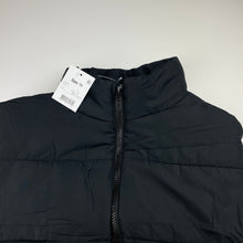 Load image into Gallery viewer, Unisex Anko, black puffer vest / sleeveless jacket, NEW, size 14,  