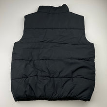 Load image into Gallery viewer, Unisex Anko, black puffer vest / sleeveless jacket, NEW, size 14,  