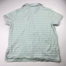 Load image into Gallery viewer, Girls Peter Alexander, soft feel stretchy stripe pyjama shirt / top, GUC, size 12,  