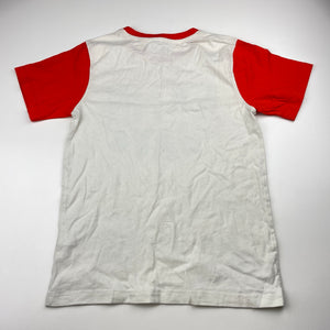 Boys Lilly + Sid, organic cotton pyjama tee / top, GUC, size 10,  
