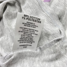 Load image into Gallery viewer, Girls Tilii, purple &amp; grey tie front tee / top, FUC, size 10,  