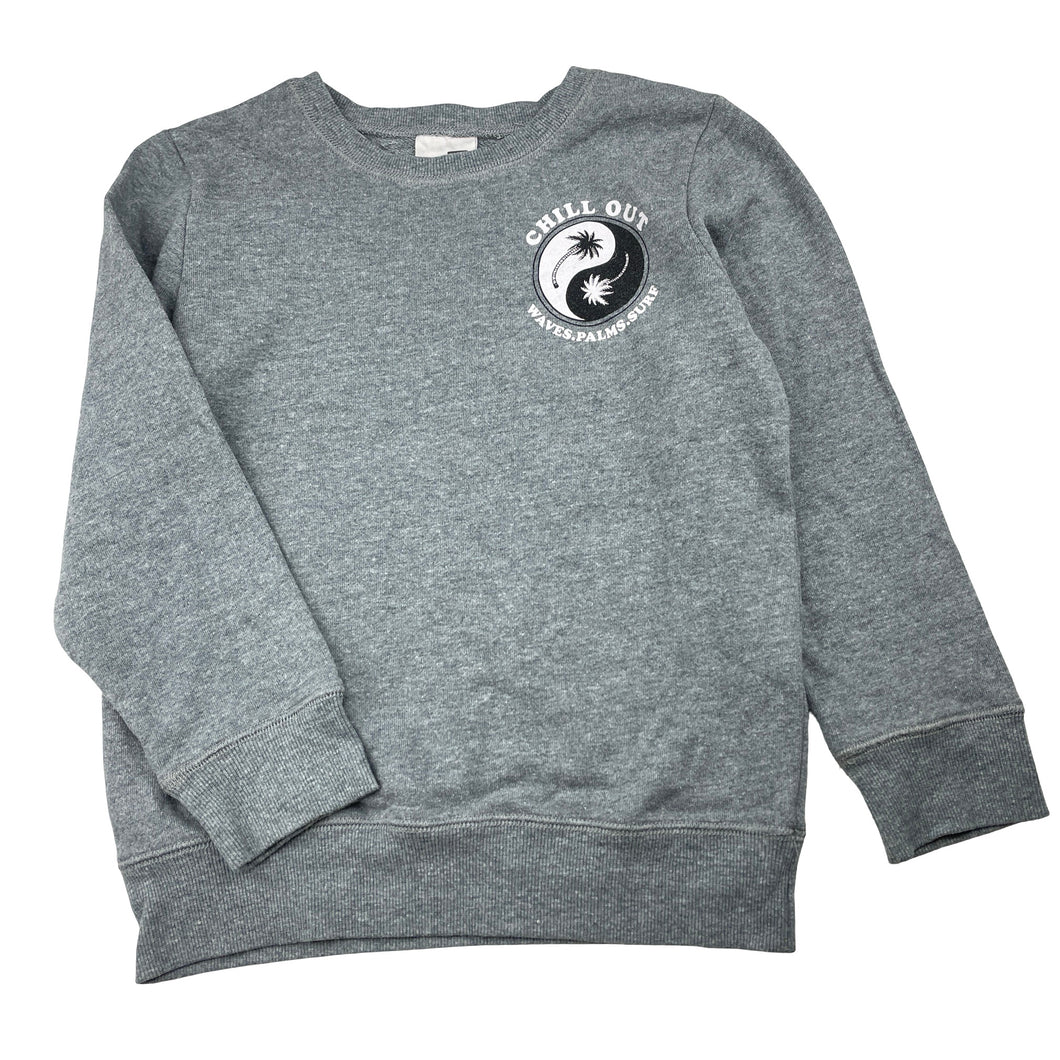 Boys Cotton On, grey lightweight sweater / jumper, GUC, size 7,  