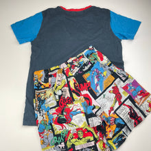 Load image into Gallery viewer, Boys Peter Alexander, Marvel Superheroes cotton pyjama top &amp; shorts, GUC, size 12,  