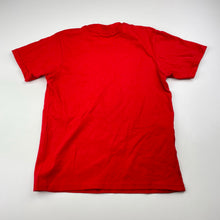 Load image into Gallery viewer, Unisex GILDAN, red cotton tee / top, London, GUC, size 3-4,  