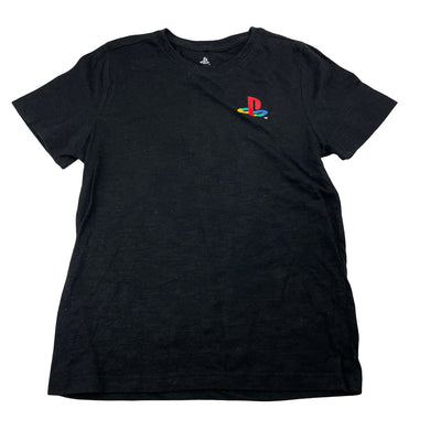 Boys Sony, Playstation black tee / top, GUC, size 8,  