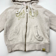 Load image into Gallery viewer, Girls Osh Kosh, fleece lined zip hoodie sweater, FUC, size 3-4,  