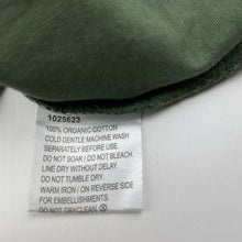 Load image into Gallery viewer, Boys Favourites, khaki organic cotton tee / top, NEW, size 5,  