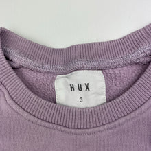 Load image into Gallery viewer, Girls HUX, fleece lined sweater / jumper, unicorn, GUC, size 3,  