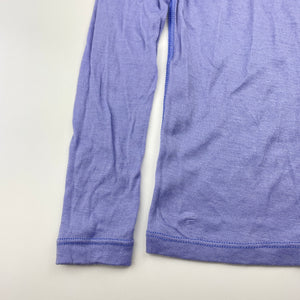 Girls Crane, Snow Extreme merino wool long sleeve top, EUC, size 6,  