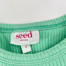 Load image into Gallery viewer, Girls Seed, green ribbed sleeveless top, GUC, size 3,  