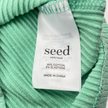 Load image into Gallery viewer, Girls Seed, green ribbed sleeveless top, GUC, size 3,  