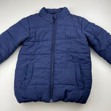 Load image into Gallery viewer, Boys Tilt, navy puffer jacket / coat, GUC, size 7,  