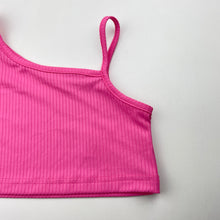 Load image into Gallery viewer, Girls SHEIN, pink stretchy cropped top, EUC, size 4,  