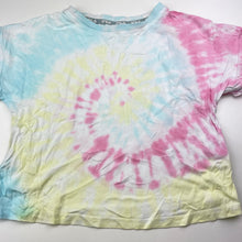 Load image into Gallery viewer, Girls FILA, tie dyed cotton / viscose tee / top, GUC, size 10,  