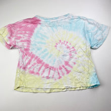 Load image into Gallery viewer, Girls FILA, tie dyed cotton / viscose tee / top, GUC, size 10,  