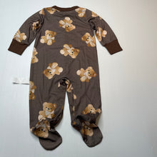 Load image into Gallery viewer, Unisex Kiki, lightweight coverall / romper, teddy bears, EUC, size 0,  