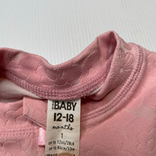 Load image into Gallery viewer, Girls Cotton On, floral long sleeve swim one-piece, fading/discolouration, FUC, size 1,  