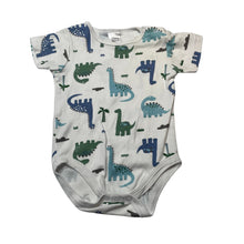 Load image into Gallery viewer, Boys Ollie's Place, cotton bodysuit / romper, dinosaurs, FUC, size 0,  