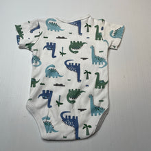 Load image into Gallery viewer, Boys Ollie's Place, cotton bodysuit / romper, dinosaurs, FUC, size 0,  