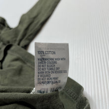 Load image into Gallery viewer, Boys Anko, khaki cotton long sleeve tee / top, GUC, size 2,  