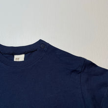 Load image into Gallery viewer, Boys H&amp;M, navy cotton tee / top, EUC, size 00,  