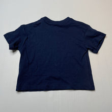 Load image into Gallery viewer, Boys H&amp;M, navy cotton tee / top, EUC, size 00,  