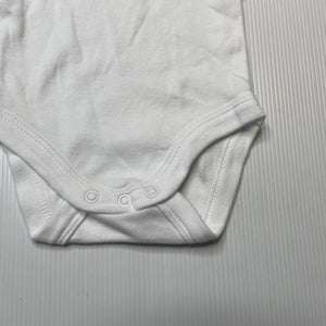 Unisex Baby Berry, soft cotton bodysuit / romper, EUC, size 00000,  