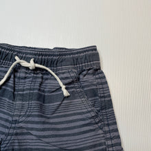 Load image into Gallery viewer, Boys H&amp;T, striped cotton shorts, elasticated, FUC, size 2,  