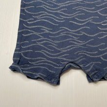 Load image into Gallery viewer, Boys Anko, blue &amp; white cotton romper, GUC, size 1,  