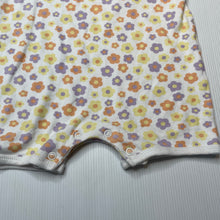 Load image into Gallery viewer, Girls Dymples, floral cotton romper, EUC, size 1,  
