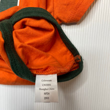Load image into Gallery viewer, Boys Colosseum, Miami Hurricanes cotton bodysuit / romper, EUC, size 1,  
