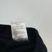Load image into Gallery viewer, Unisex Dymples, black cotton leggings / bottoms, GUC, size 000,  