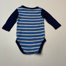 Load image into Gallery viewer, Boys Marquise, striped cotton bodysuit / romper, GUC, size 000,  