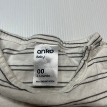 Load image into Gallery viewer, Boys Anko, soft feel cotton tee / top, GUC, size 00,  