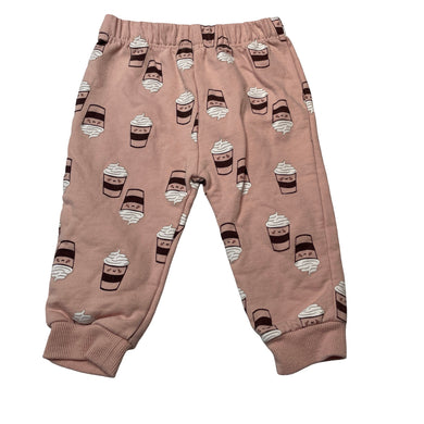 Girls PL Baby, fleece lined pants / bottoms, elasticated, EUC, size 0,  