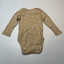 Load image into Gallery viewer, Unisex H&amp;M, organic cotton bodysuit / romper, GUC, size 1,  