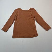 Load image into Gallery viewer, Unisex Dymples, stretchy organic cotton blend long sleeve top, EUC, size 0,  