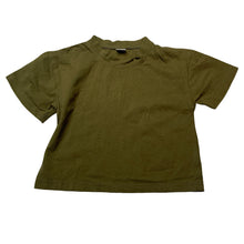 Load image into Gallery viewer, Unisex khaki, stretchy tee / top, EUC, size 1,  