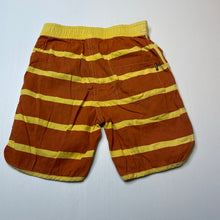 Load image into Gallery viewer, Boys Munster, striped cotton shorts, elasticated, wash fade, FUC, size 7,  