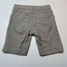 Load image into Gallery viewer, Boys Breakers, grey stretch cotton shorts, adjustable, NEW, size 4,  