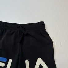 Load image into Gallery viewer, Boys FILA, lightweight shorts, elasticated, GUC, size 2,  
