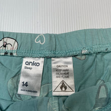 Load image into Gallery viewer, Girls Anko, cotton pyjama shorts, dogs, EUC, size 14,  