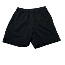 Load image into Gallery viewer, Boys Indie, black lightweight board shorts, elasticated, EUC, size 10,  
