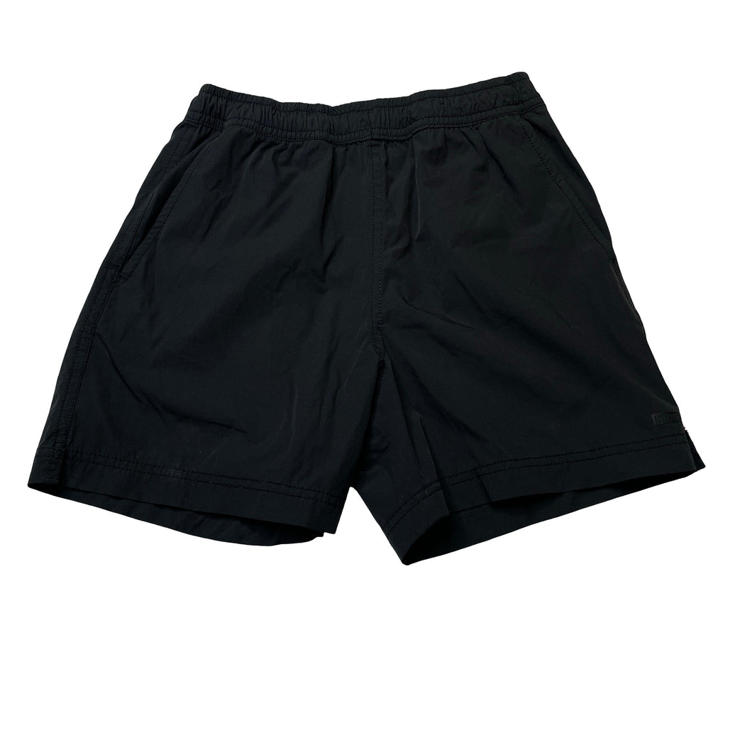 Boys Indie, black lightweight board shorts, elasticated, EUC, size 10,  