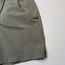Load image into Gallery viewer, Boys Indie, khaki lightweight board shorts, elasticated, EUC, size 10,  