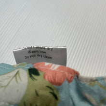 Load image into Gallery viewer, Girls floral, lightweight cotton skirt, elasticated, L: 33cm, EUC, size 5,  