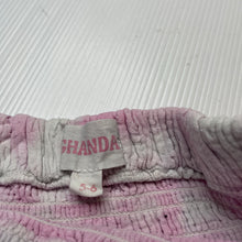 Load image into Gallery viewer, Girls Ghanda, tie dyed crinkle cotton skirt, elasticated, L: 28cm, GUC, size 5-6,  
